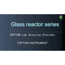 Réacteur en verre double de veste de 100L PTFE pour biopharmaceutica TOPT-100L
